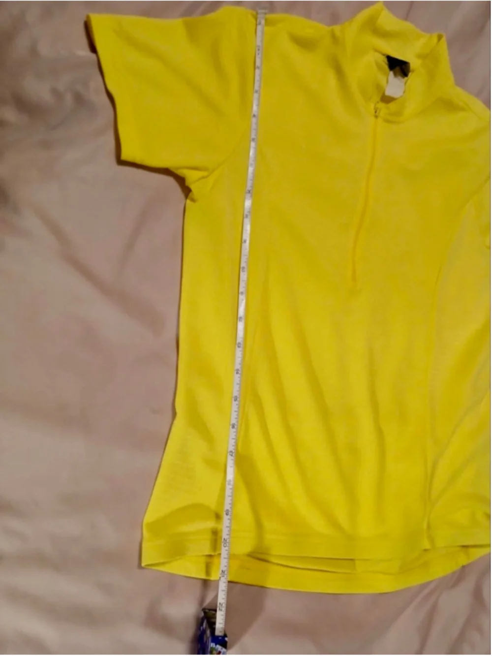 Canari Women's Small Cycling Jersey – Yellow Half Zip -INV77 - b2